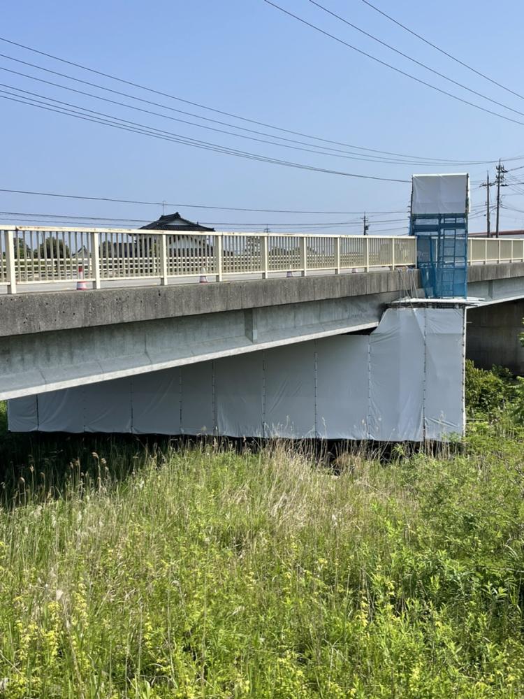 富山市・下部補修工事