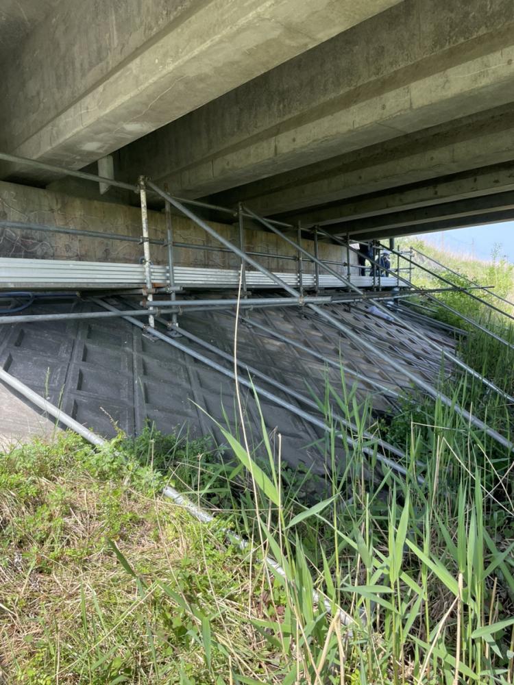 富山市・下部補修工事