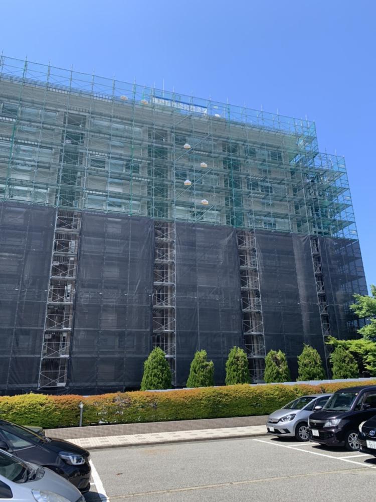 黒部市・東病棟外壁補修工事