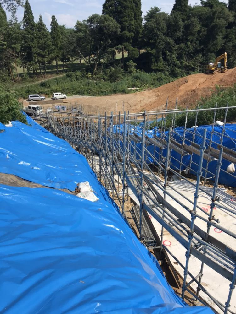 富山市・堤体改修工事