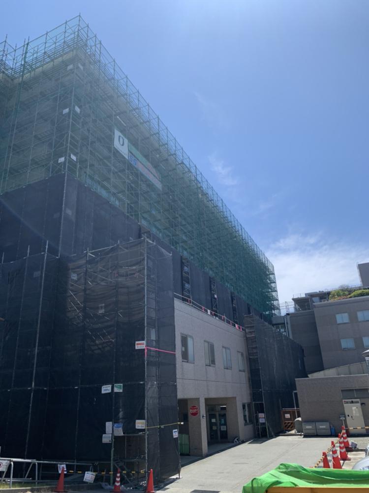黒部市・東病棟外壁補修工事
