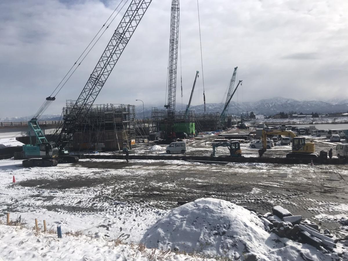富山市・改築下部工工事
